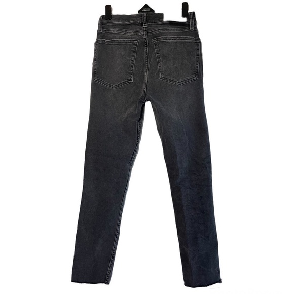 RE/DONE High-Rise Ankle Cropped Jeans size 26 - Picture 8 of 15
